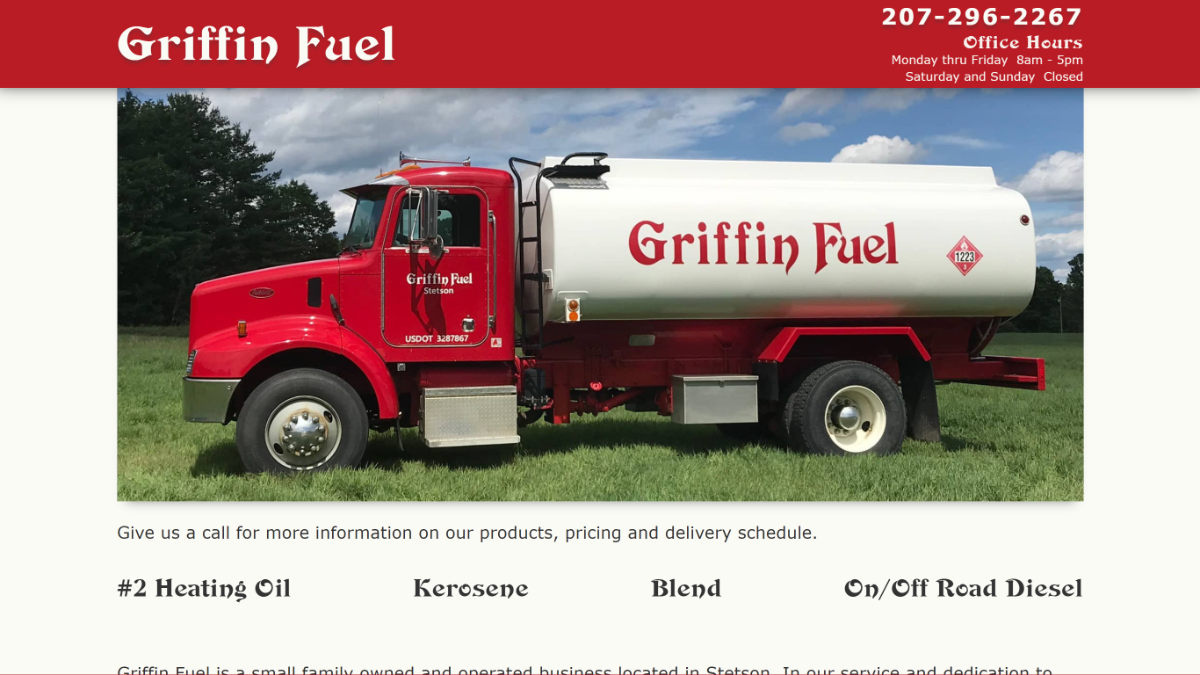 Griffin Fuel desktop screenshot