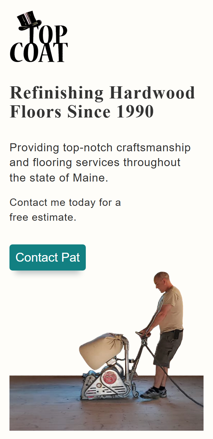 TopCoat Maine mobile image